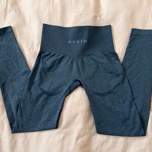 XS Slate Blue NVGTN Contour Seamless Leggings